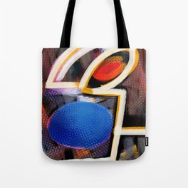 Life Force Abstract Expressionism Art by Emmanuel Signorino Tote Bag