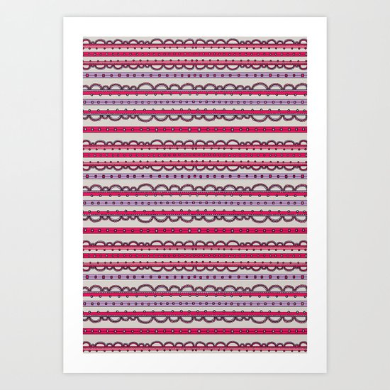 Aztec Art Print