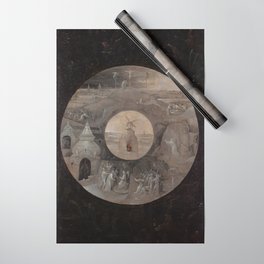 Hieronymus Bosch - Scenes from the Passion of Christ St John the Evangelist on Patmos Wrapping Paper