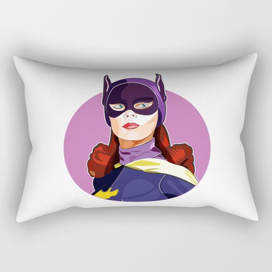 Batgirl Rectangular Pillow