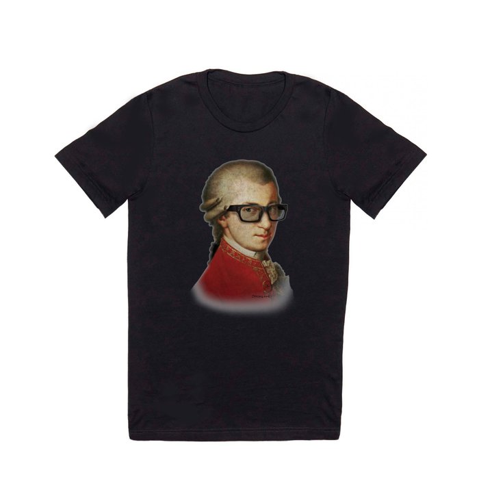 Hipster Mozart T Shirt