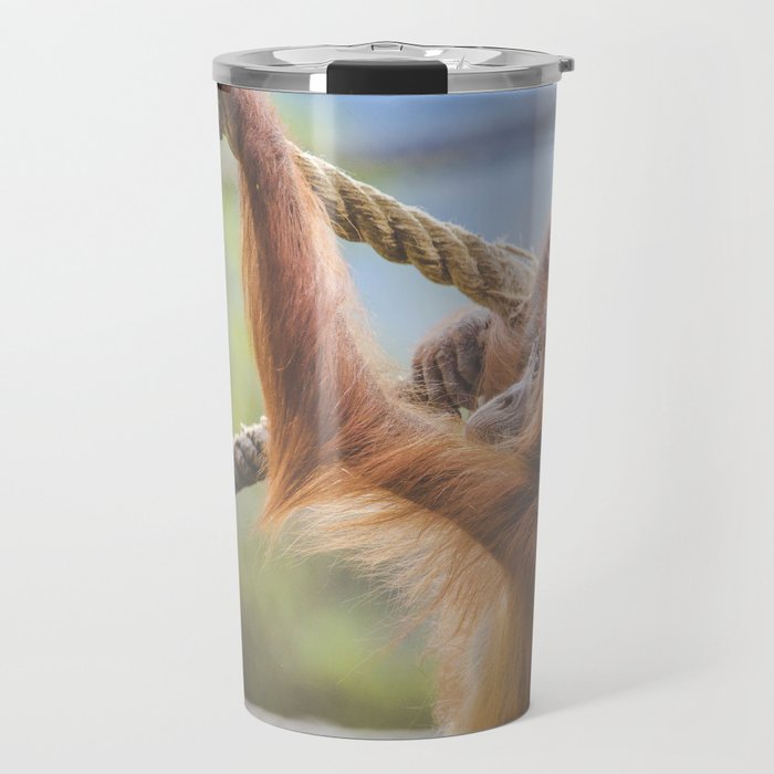 Orangutan baby Travel Mug