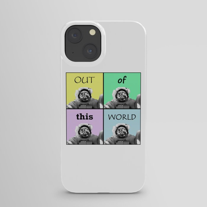 Out Of This World - Space Themed Pop Art iPhone Case