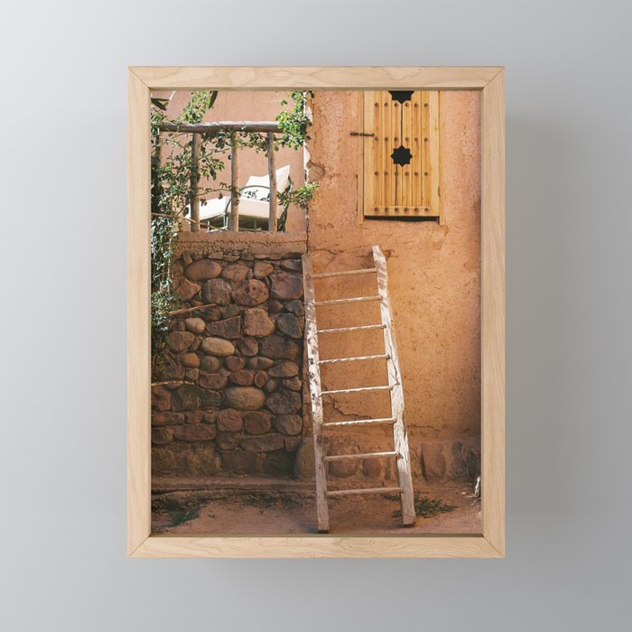 Lazy Moroccan Sunday Framed Mini Art Print