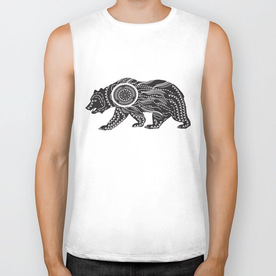 Dream Catcher Bear Biker Tank