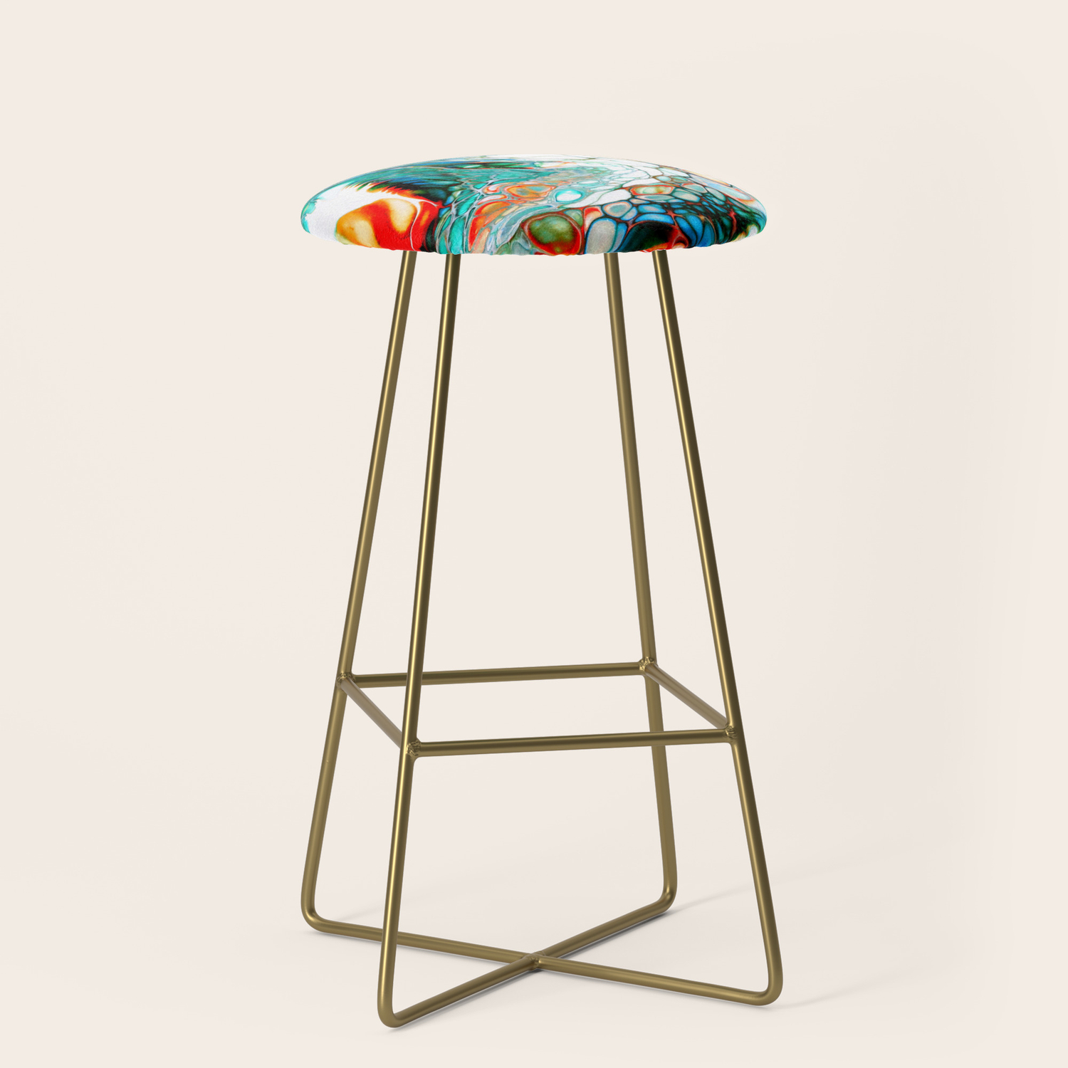 Chinese Dragons Bar Stool By Elviradevries Society6