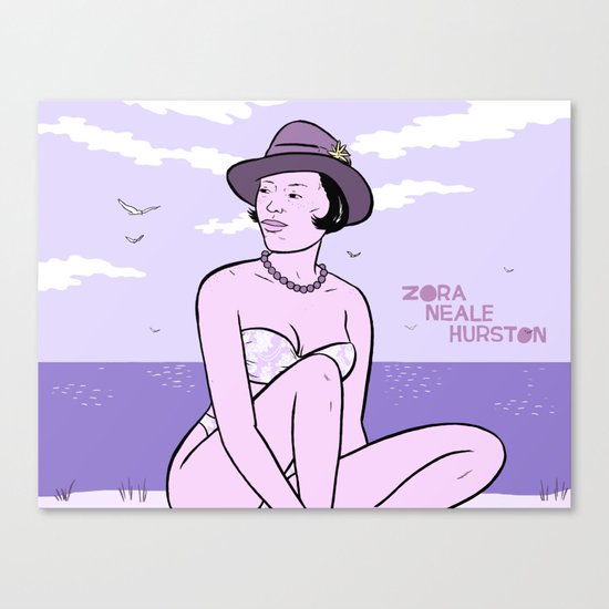 Ms January Canvas Print