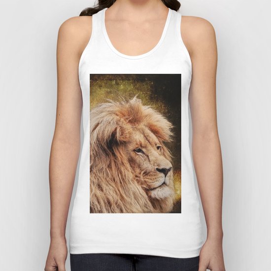 Wild Lion Carnivore Africa Unisex Tank Top