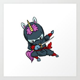 Ninja Art Print