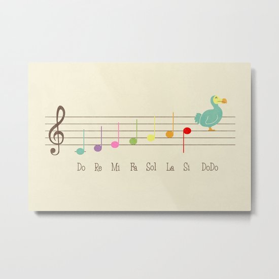 Music Lesson Metal Print