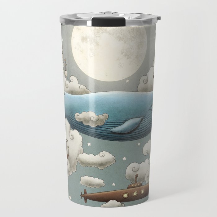 Ocean Meets Sky Travel Mug