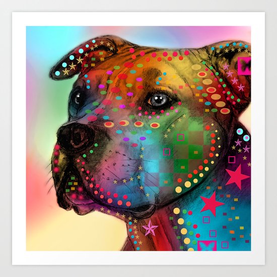 dog Art Print