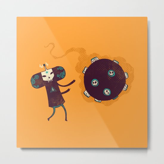 Katamari of the Dead Metal Print