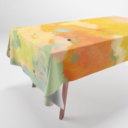 abstract spring sun Tablecloth