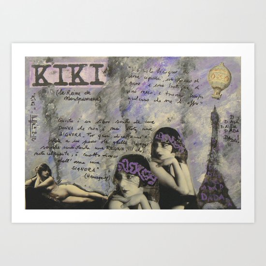 KIKI Art Print