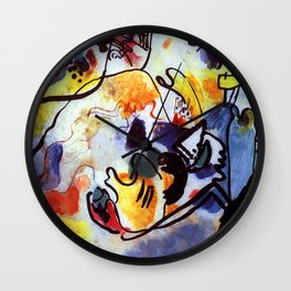 Wassily Kandinsky The Last Judgment Wall Clock | Watercolor, Kandinsky, Digitalart, Arte, Draw, Wassily, Sketch, Artoftheday, Art, Artistsoninstagram 