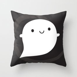 Spooky Wooky Ghost Throw Pillow