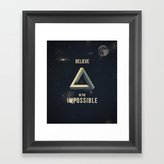 Impossible Framed Art Print