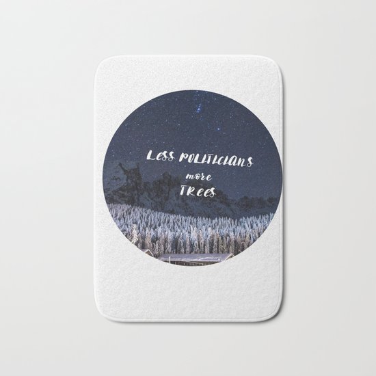 more trees Bath Mat