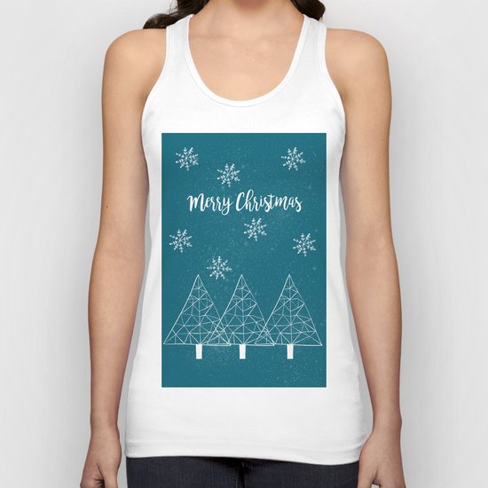 Merry Christmas Unisex Tank Top