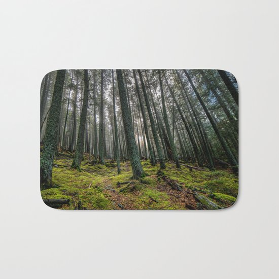 Escape Into The Woods Bath Mat