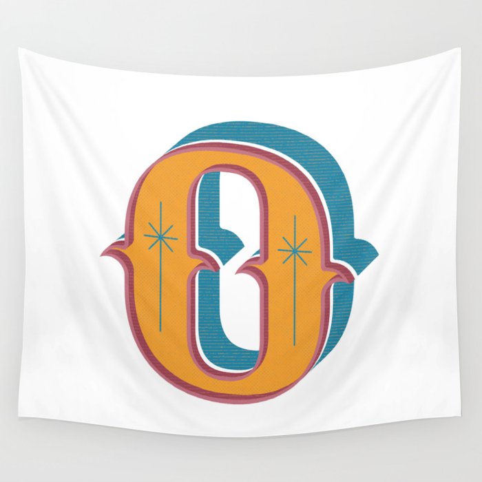 Abridor Type Design O Wall Tapestry