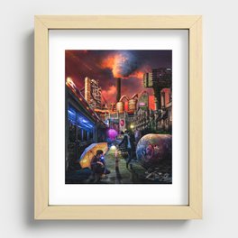 Survival of the Shittest Recessed Framed Print