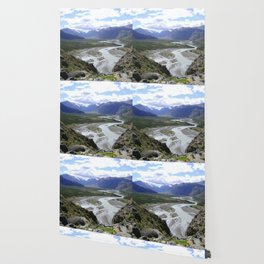 Argentina Photography - Las Vueltas River Going Between The Mountains Wallpaper