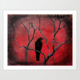 The Color Red Art Print