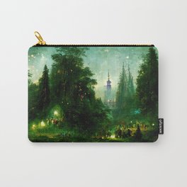 Walking into the forest of Elves Carry-All Pouch