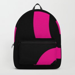 Number 0 (Magenta & Black) Backpack