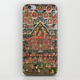 Shakyamuni Buddha, The Enlightened One Thangka iPhone Skin