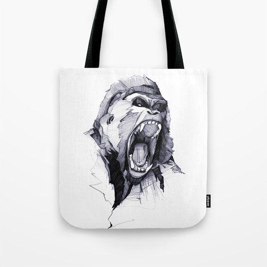 Wild Rage Tote Bag