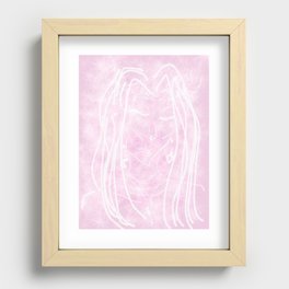 Rose Hued Dreams Recessed Framed Print