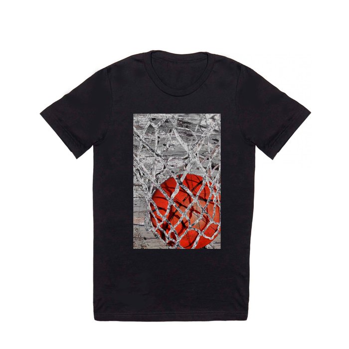 Basketball Art T Shirt by takumipark | Society6