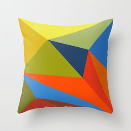abstract geometric design for your creativity    Throw Pillow