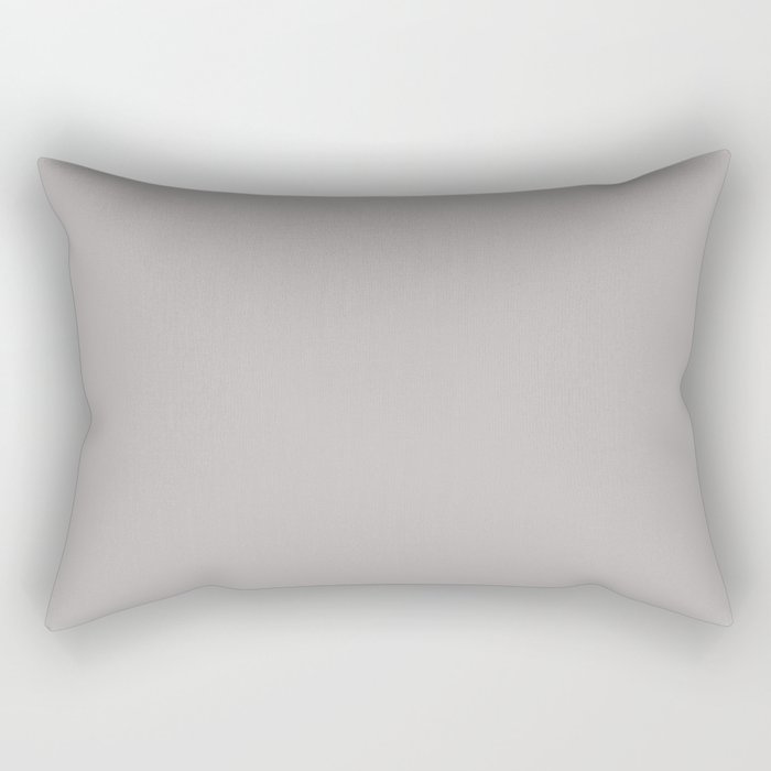 Essential Gray Rectangular Pillow