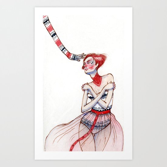 Gaining Art Print