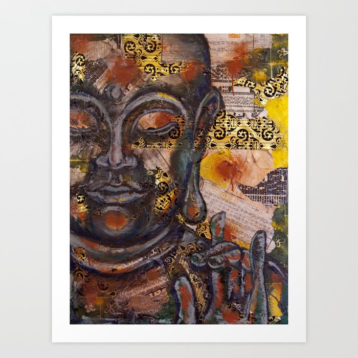 Lotus Sutra   Art Print