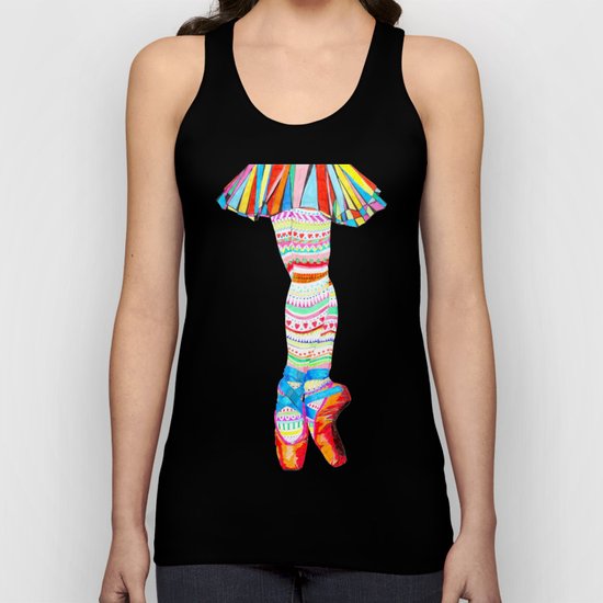 Doodling Ballet Unisex Tank Top