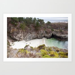Colourful Cove at Point Lobos State Reserve | Big Sur Art Print