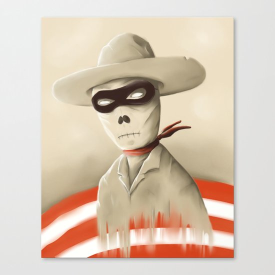 Wild wild death Canvas Print