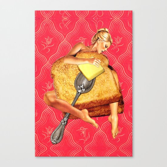 Toasted Canvas Print
