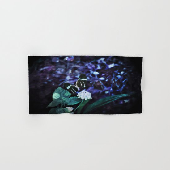 Butterfly Duel at Dusk Hand & Bath Towel