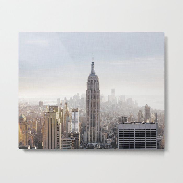 New York City Art Print, Empire State Building Photo, New York City Home Decor, New York City Skyline, New York City Photography, NYC Print Metal Print