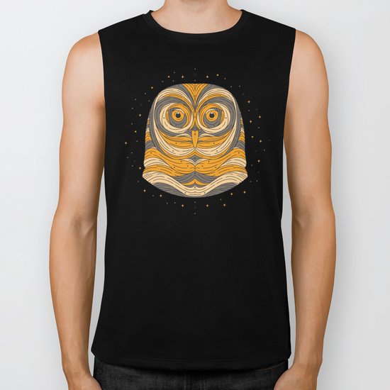 Owl Biker Tank