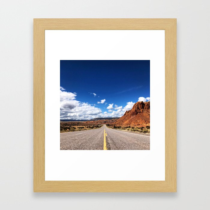 Road to Abiqui Framed Art Print