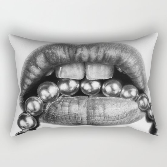 Sexy Lips Rectangular Pillow