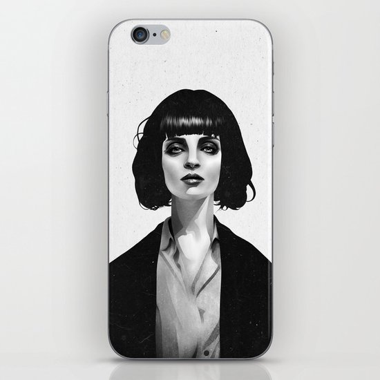 Mrs Mia Wallace iPhone & iPod Skin