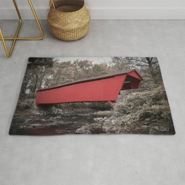 Walls of Jericho Bridge Muted Rug